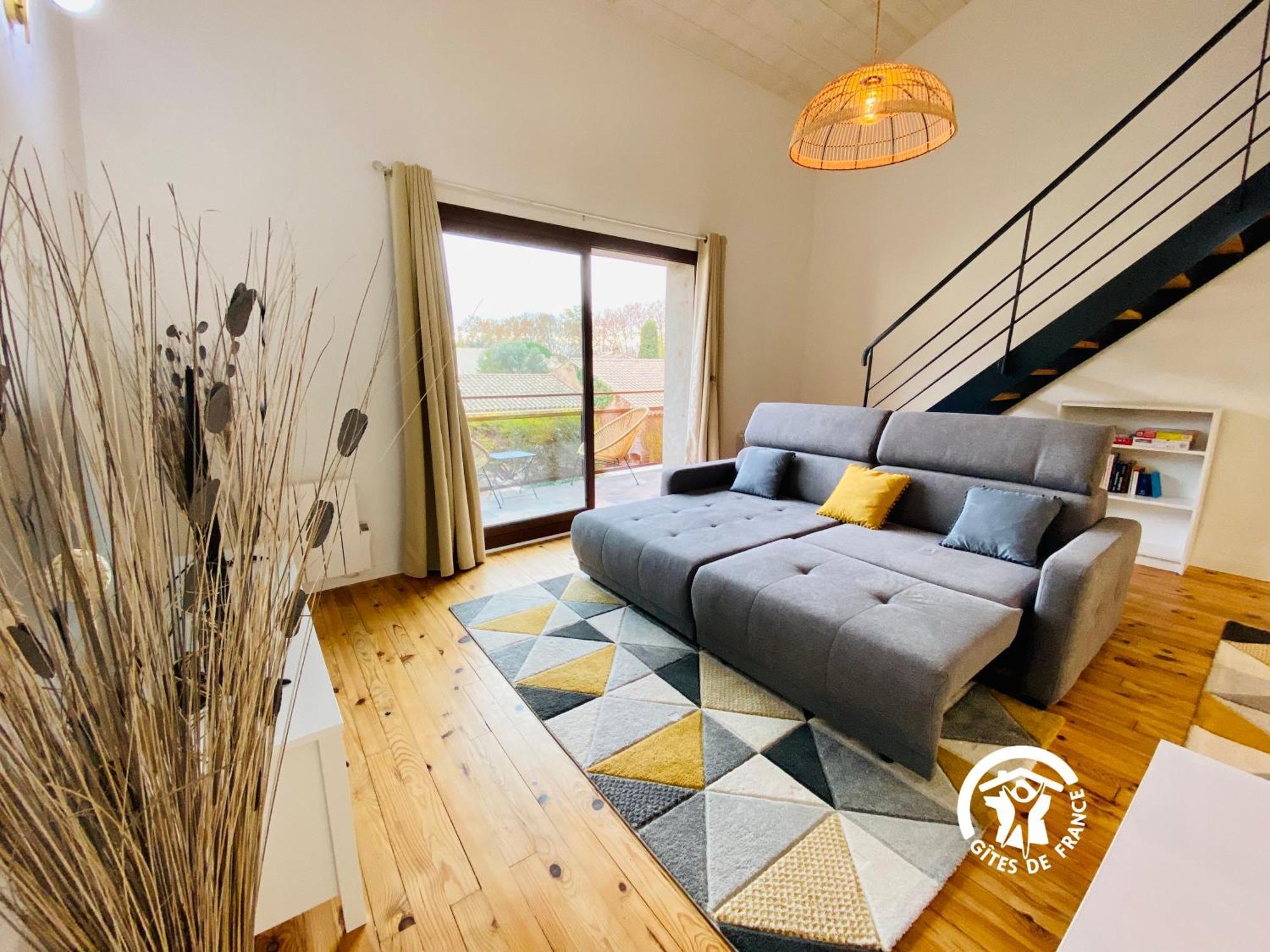 Loft Cocon Climatise - Imprenable Vue Sur Le Chateau Comtal Carcassonne Dış mekan fotoğraf